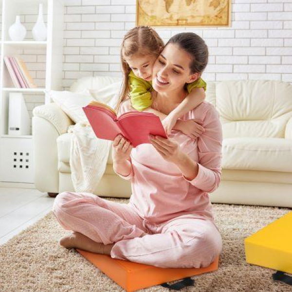 Kids Soft Floor Cushion With Ergonomic Handle