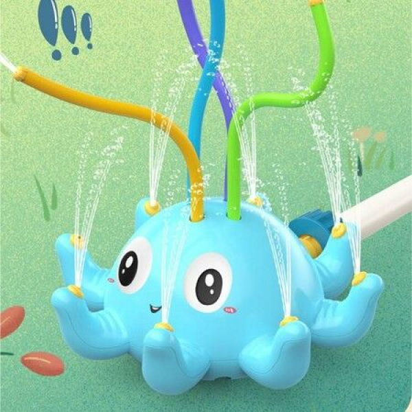 Kids Sprinkler Water Toys Spinning Octopus Sprinklers Outdoor Splash Play Toy