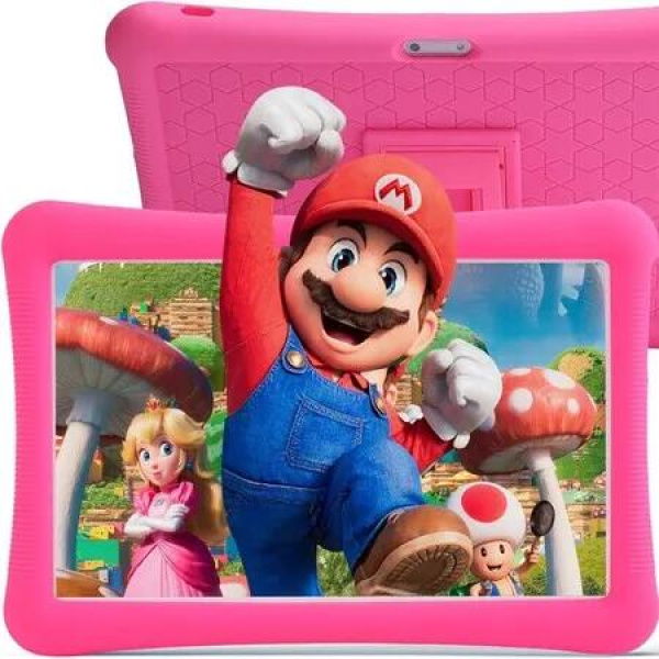 Kids Tablet 10.1 Inch Android 11 4GB RAM 64GB ROM Dual Camera Educational Games Parental Control Learning Fun