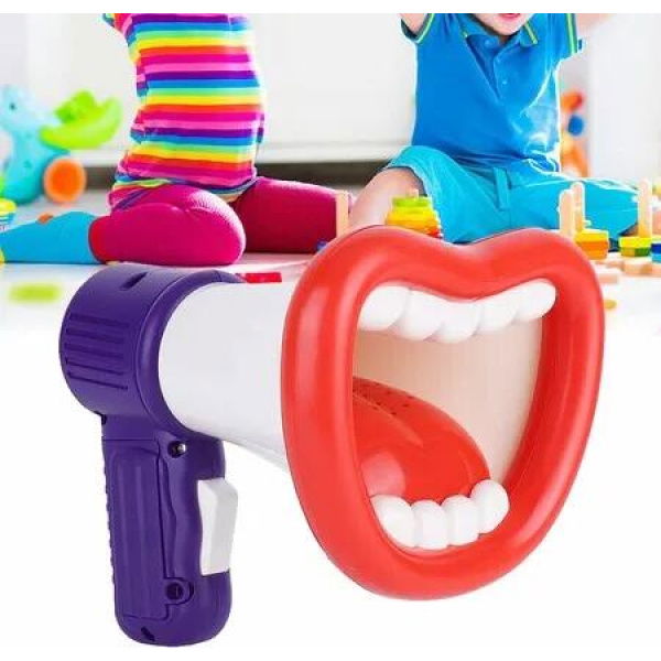 Kids Voice Changer Toy with Megaphone and Recording Microphone for Endless Fun and Imaginative Play