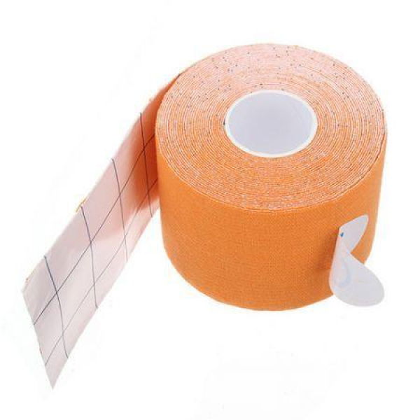 Kinesiology Tape Sports Muscles Care Therapeutic Bandage Orange