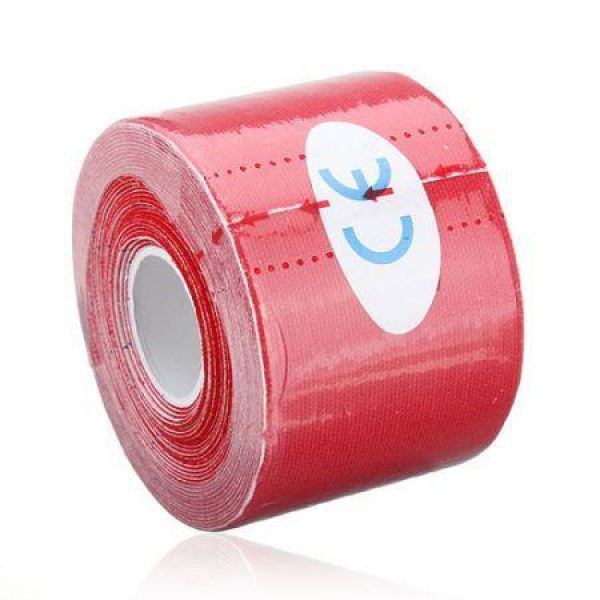 Kinesiology Tape Sports Muscles Care Therapeutic Bandage Red