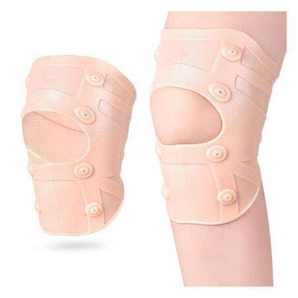 Knee Brace 1 PC Thin Silicone Knee Compression Sleeve Support Brace Size S