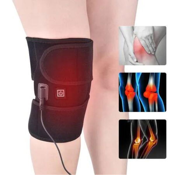 Knee Brace Infrared Heating Arthritis Support Belt Protect Pad Injury Cramps Joint Relief Heated Relaxing