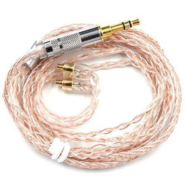 KZ Copper And Silver Hybrid Plating Upgrade Line Earphone Cable For KZ ZST ZS10 / ES3 / ES4 / AS10 / BA10 / ZS6 / ZS5 / ZS4 Earbuds.