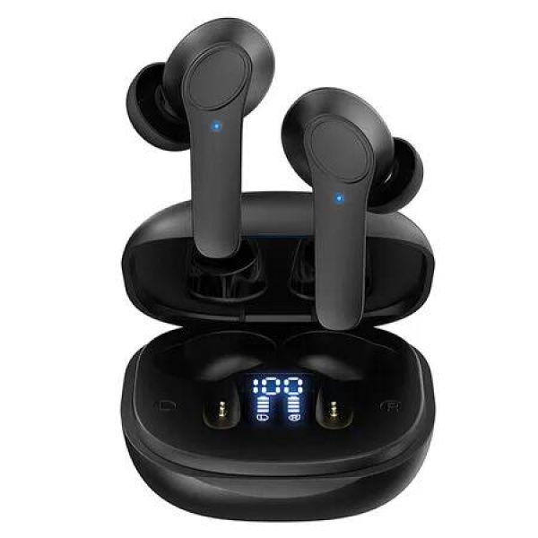 Language Translation Earbuds,Translation Earbuds,144 Languages & Accents Two-Way Luniva Translator Pods Real Time (Black)