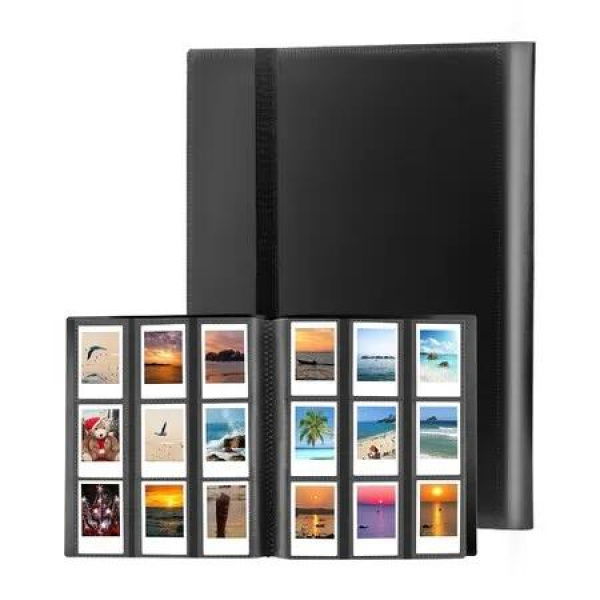 Large 432-Pocket Photo Album for organizing Photos of Polaroid Camera Kodak HP Zink 2x3'/Fujifilm Instax Mini Instant Camera 11 12 9 40 Evo Liplay 8 7+