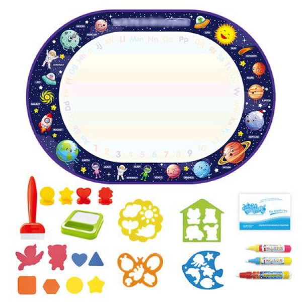 Large Aqua Magic Water Drawing Mat Toys 100 X 70 CM Coloring Mat For Kids Toddlers Boys Girls SEA STAR