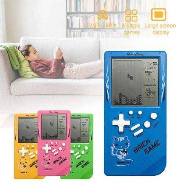 Large Screen Brick Game Hand Held Classic Nostalgic Decompression Toy Consola Tetris Game Consose