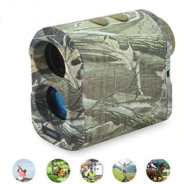 Laser Rangefinder For Hunting/Golf - 650 Yards With Speed.