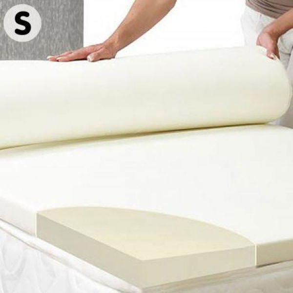 Laura Hill High Density Mattress Foam Topper 7cm- Single