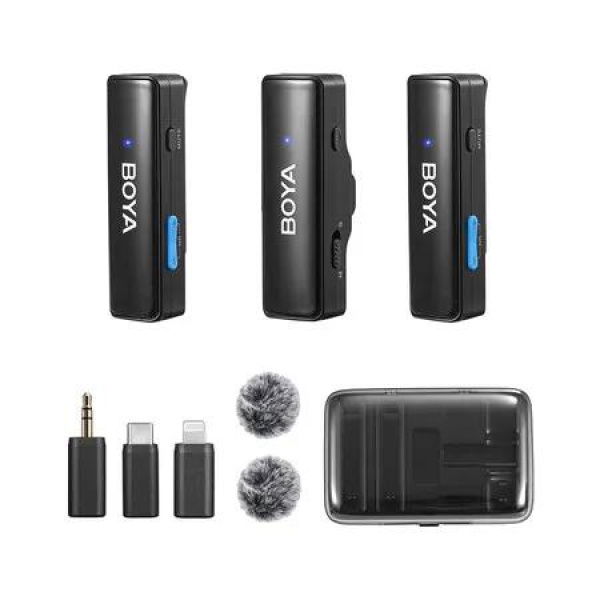 Lavalier Microphone for iPhone Android Camera Vlogging