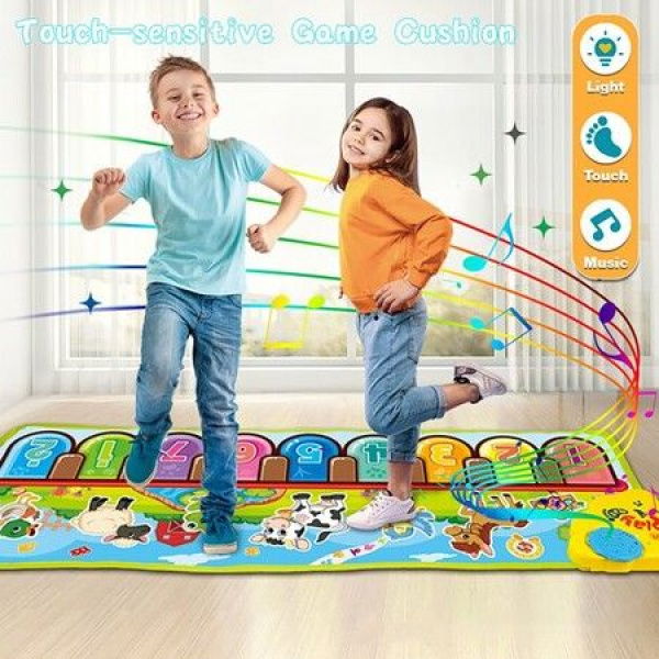 Learning And Education Music Mat Toy Piano Playing Mat For Boys Girls