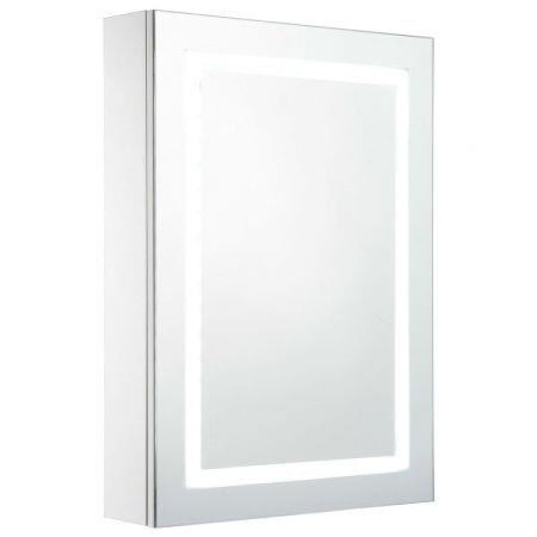 LED Bathroom Mirror Cabinet 50x13x70 Cm