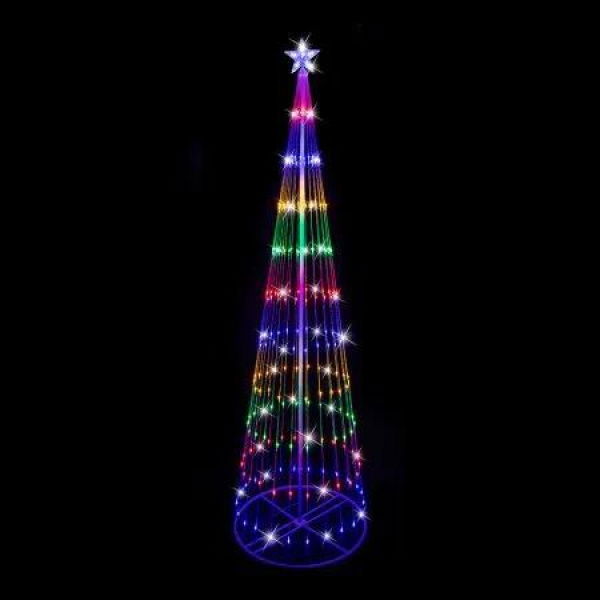 LED Digital Strands Tree 2.4m Multi-Color