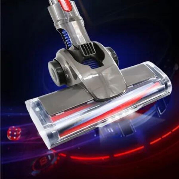 LED Motorhead Compatible Dyson V7 V8 V10 V11 Vacuum Floor Attachment with Turbo Soft Roller and LED Lights