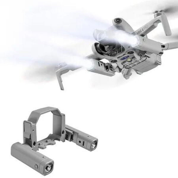 LED Night Flight Aassist Light for DJI Mini 4 Pro Accessories,Searchlight Night Flight/Emergency Flashers/Flight Light Headlight for DJI Mini 4 Pro