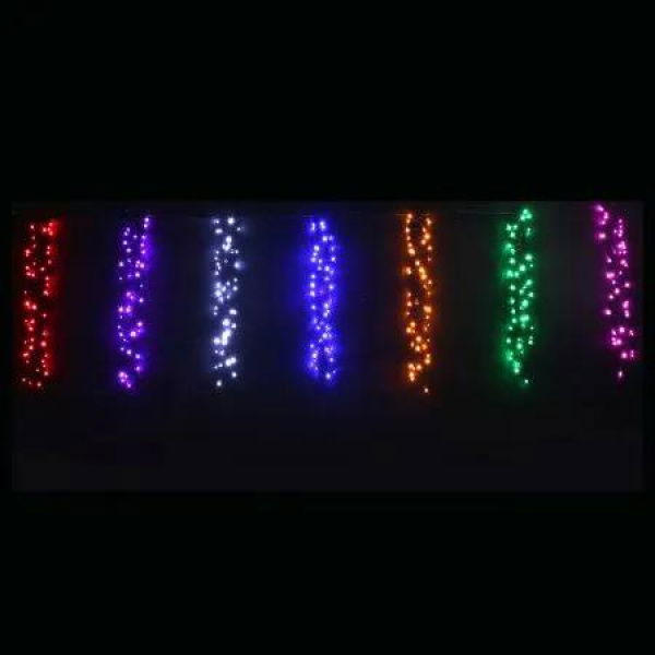 LED Rainbow Cluster Strand Lights Digital