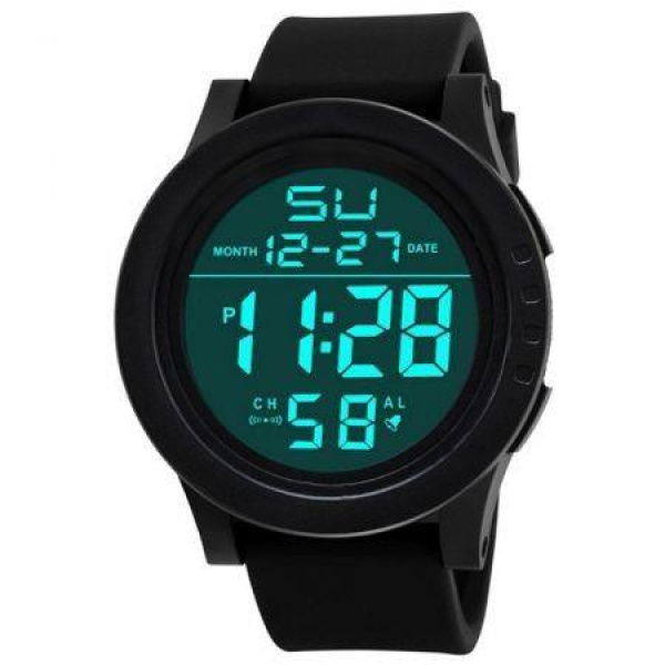 LED Waterproof Digital Quartz Watch Military Sport Mens