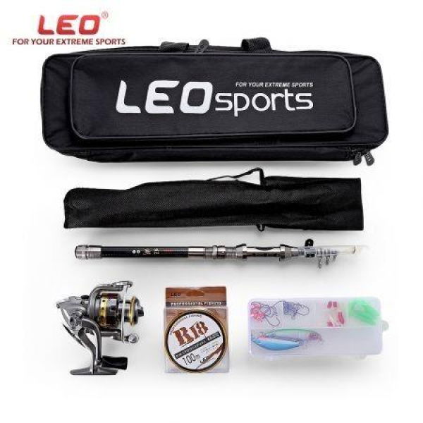 LEO Outdoor Fishing Spinning Reel Rod Kit