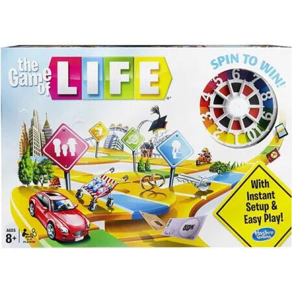 Life Board Game Family Fun Night Party Dinner Strategy Classic Entertainment Interactive Educational Learning Play