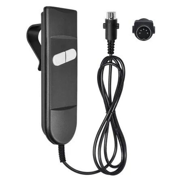 Lift Chair Remote Replacement, 5 Pin 2 Buttons Straight Power Recliner Remote, Compatible for Most Lift Chair Brands, Straight Plug