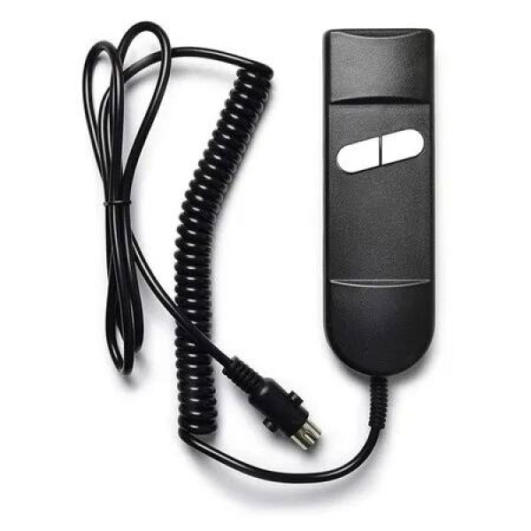 Lift Chair Remote Replacement, 5 Pin 2 Buttons Straight Power Recliner Remote, Compatible for Most Lift Chair Brands, Straight Plug