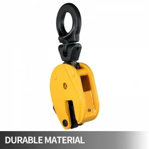 Lifting Clamp 5T Working Load Vertical Plate Clamp 0-30mm Jaw Opening Industrial Steel Plate Clamp Sheet Metal Lifting Clamp Plate Lifting Clamp Handling