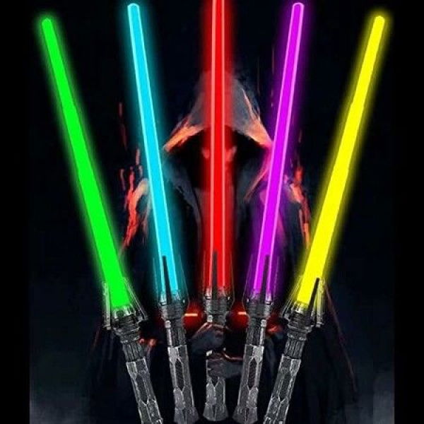 Light Up Saber Toy With Electronic Lights And FX Sound Effect For Kids And Adults 1 Pack