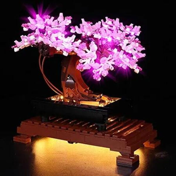 Lighting Kit Lego 10281 Building Blocks Model Not Include The Lego Set For Pink Cherry Blossom