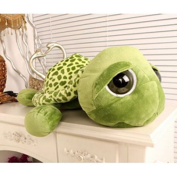 Lovely Big Eyes Turtle Plush Doll Toy Collection Decoration Plaything For Kids Children