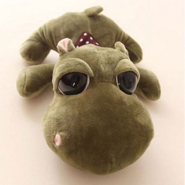 Lovely Hippo Plush Doll Toy Collection Decoration Plaything For Kids Children Green