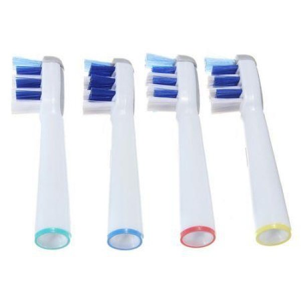 LUD 4PCS Rotatable Replacement Electric Toothbrush Head For Oral-B