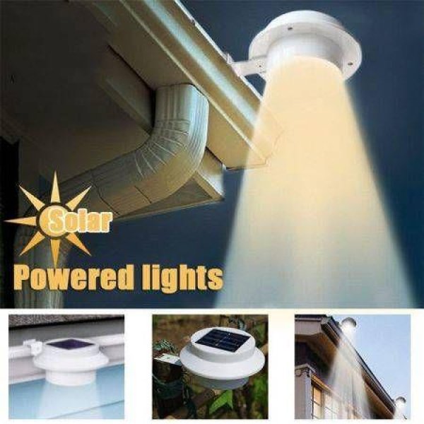 LUD Generic LED Solar Powered Energy Saving Outdoor All-Weather Light