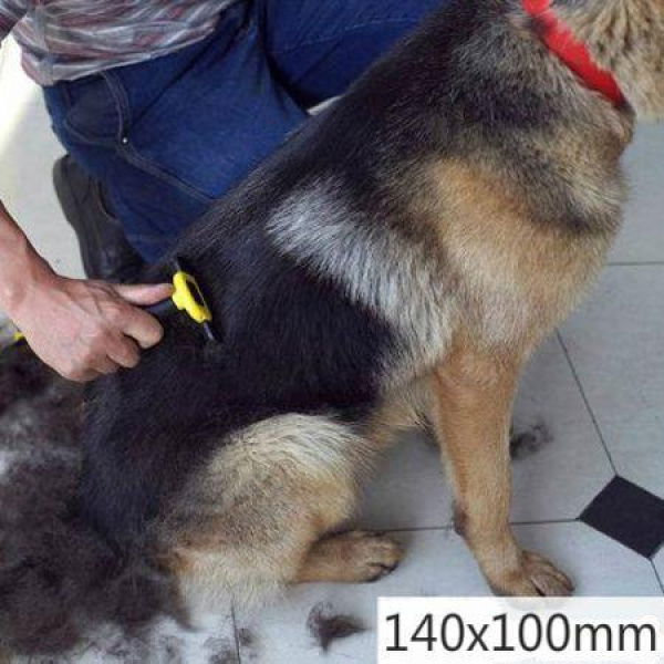 LUD Pet Grooming Shedding Hair Fur Brush Comb Rake Tool Large