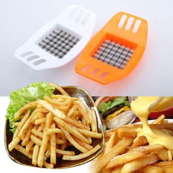 LUD Potato Cutter Fry Cutting Device Fruit & Vegetables Peeler Tools Kitchen Tools Plastic Slicer.