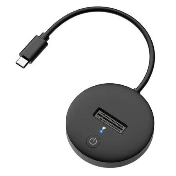 M.2 NVMe SSD Docking Station PCIe SSD Dock to USB C Adapter,USB3.2 GEN2x1 10Gbps Speed with UASP Trim,4TB Capacity,Tool Free Enclosure Case,Plug and Play