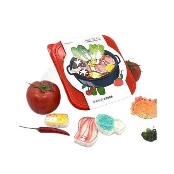 Magic Hot Pot Foaming Kneading Drawing Toy For Boys Girls 3 Up Creative Play Pretend Play