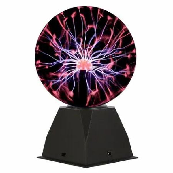 Magic Plasma Ball Lamp 5INCH Touch & Sound Sensitive Interactive USB Powered Plasma Lamp Nebula Sphere Globe