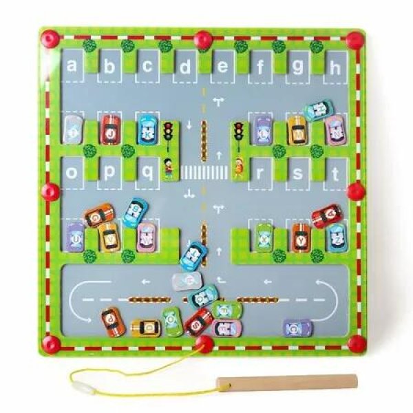 Magnetic Maze Alphabet Learning Toys, Montessori Toys Sensory Toys Fine Motor Skills Educational Toys for Kids Ages 3+