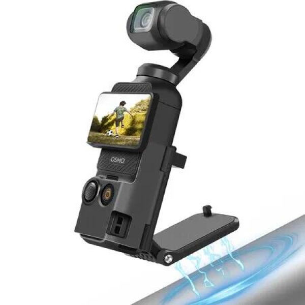 Magnetic Mount Stand Replacement DJI Osmo Pocket 3 Accessories Adapter Suction Holder Desktop Vertical Surface Quick Fixation Black