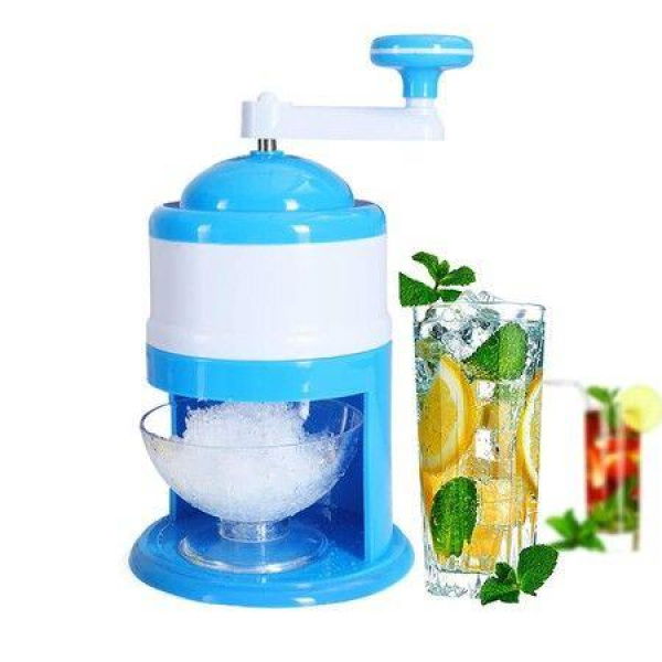 Manual Ice CrusherPortable Hand Crank Manual Ice Crusher Shaved Ice Maker