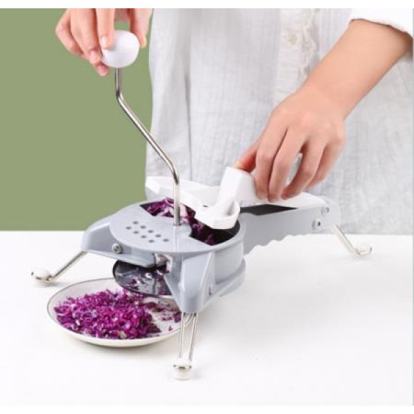 Manual Vegetable Cutter Slicer Easy Clean Grater with Handle Multi Purpose Home Kitchen Tool