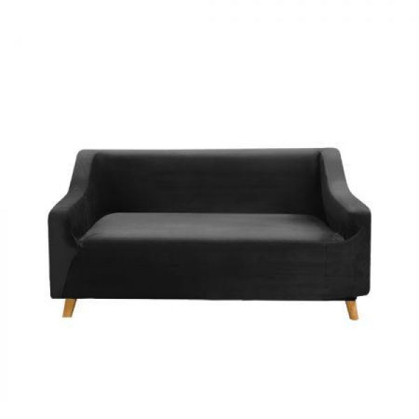 Marlow Sofa Covers 2 Seater High Stretch Black