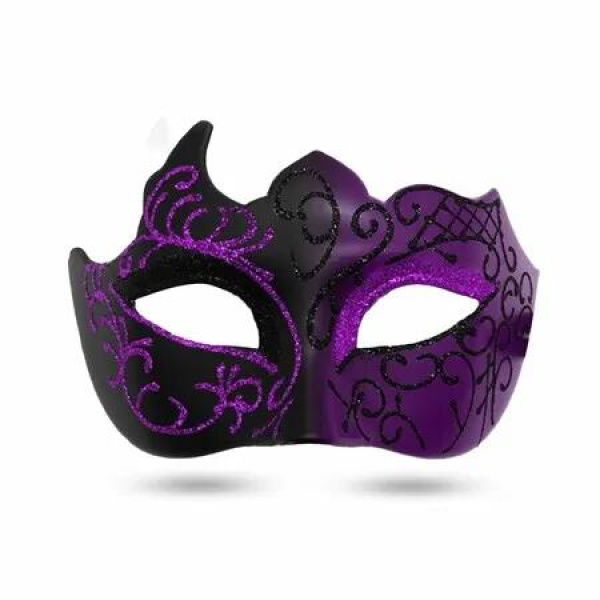 Masquerade Mask for Men Vintage Venetian Mask Halloween Mask for Party Prom Ball Costume Mask
