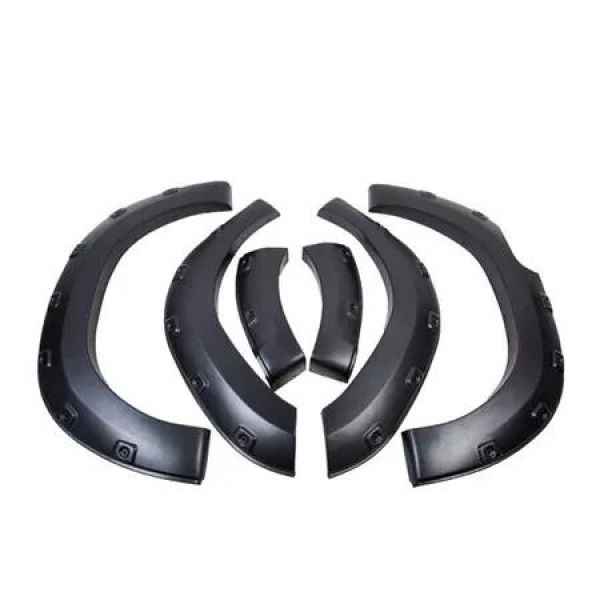 Matt Black Fender Flares Wheel Arch for Toyota Hilux Revo Rocco Dual 2015-2020