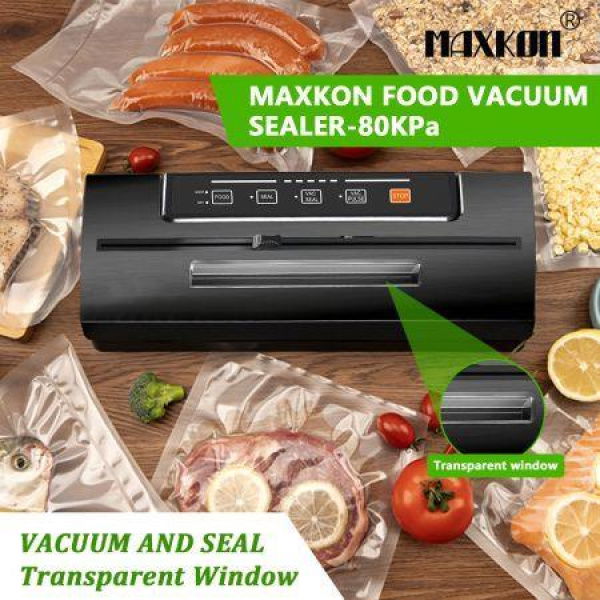 Maxkon Vacuum Sealer Food Packing With Storage Bags RedTicket