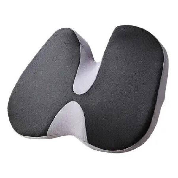 Memory Foam Cushion, Prostate and Tailbone Support for Sciatica and Back Pressure Relief, Comfortable Chair and Car Seat Cushion