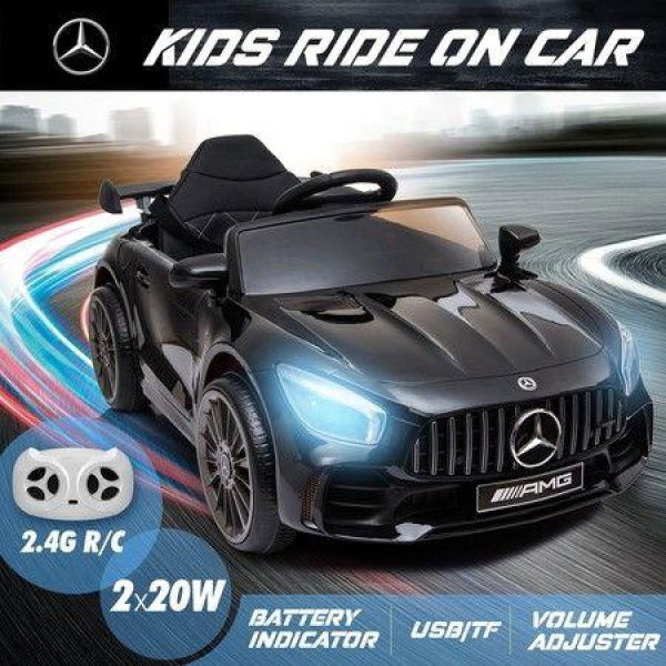 Mercedes Benz Licensed 12V Kids Ride On Car Electric Toy Car with Remote Control