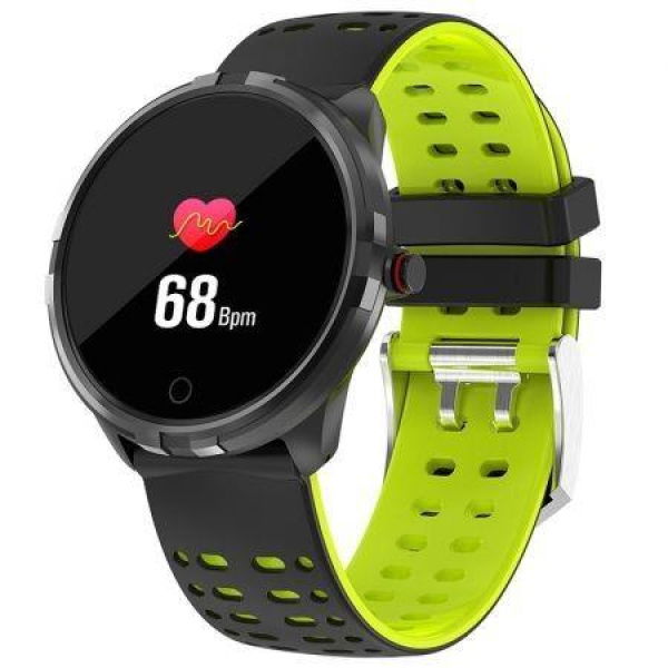 Microwear X7 1.04-inch Sports Smartwatch Bluetooth 4.0 IP68 Waterproof Call/Message Reminder Heart Rate Monitor Blood Pressure Functions.